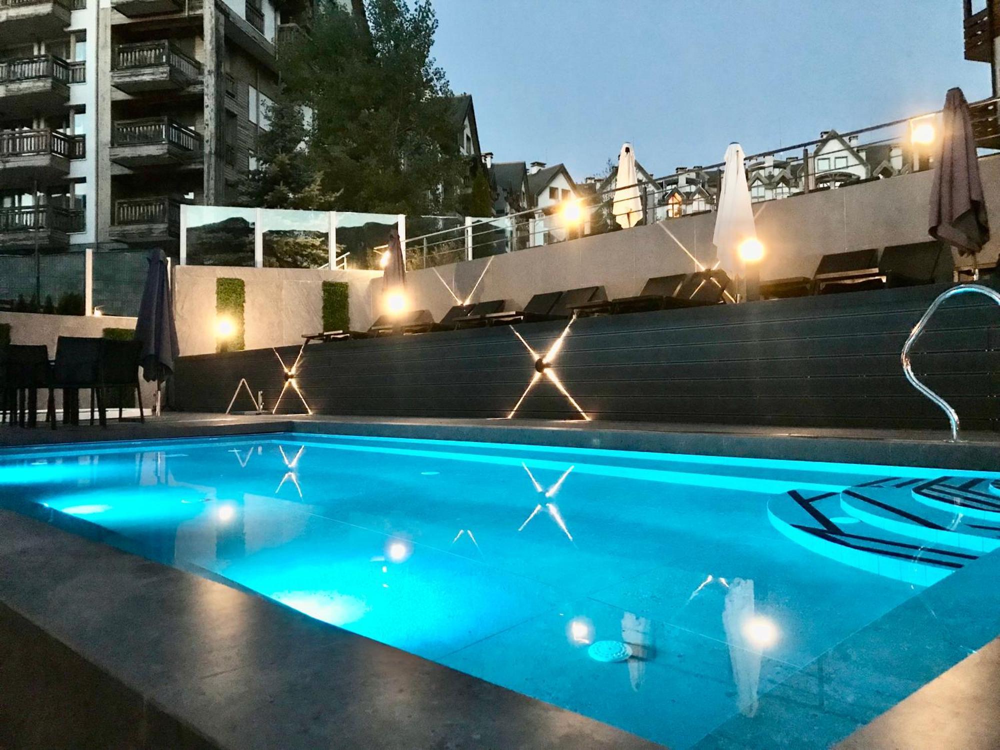 Private Spa Luxury Apartments Bansko Bagian luar foto